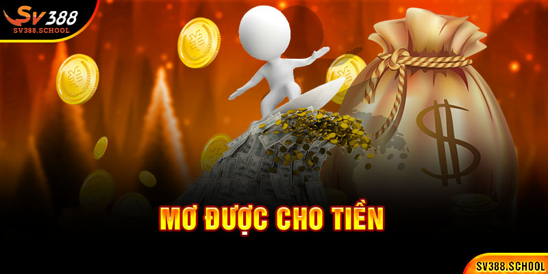 mơ được cho tiền